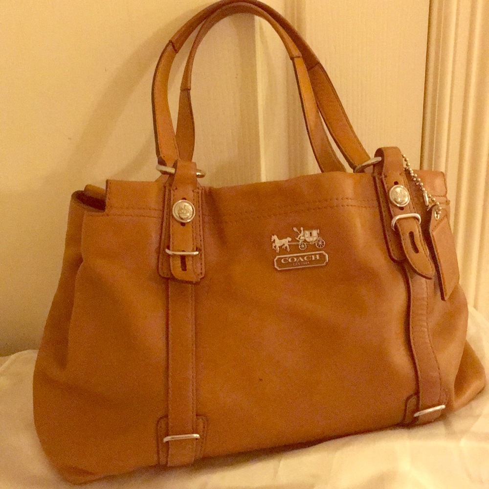 Tan Coach Bag